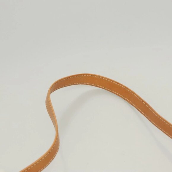 CELINE C Macadam Canvas Shoulder Bag Pink Gold Auth BA2500 - Picture 10 of 16